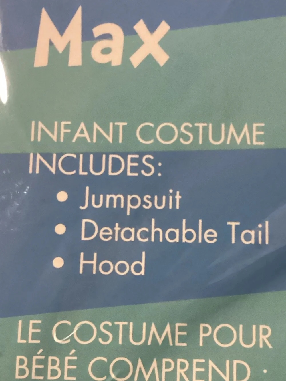 Max Dog Costume How the Grinch Stole Christmas Dr. Seuss Infant Baby 6-12 months